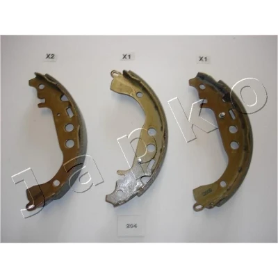 Afbeelding van Remschoenset JAPKO 55204