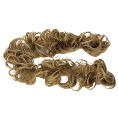 Afbeelding van CAISHA XXL Haarstukje Haarwokkel Opgestoken Volumineus Gekruld Knoet Natuurlijk Blond HW30