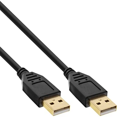 Afbeelding van InLine 34330S 3m USB A Zwart kabel