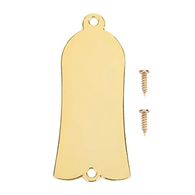 Afbeelding van Guitar Truss Rod Cover, Gold Plated Metal Cover with Screws(Gold)