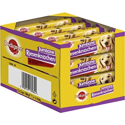 Afbeelding van Pedigree Jumbone Medium Rund 2 stuks 180g
