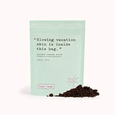 Afbeelding van Frank BODY Coconut Coffee Scrub Lichaamsscrub, Maat: 100 g,