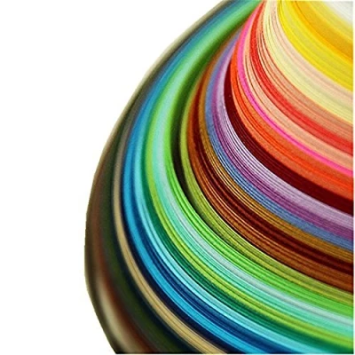 Afbeelding van Quilling Papier Strips Set (26 Kleuren 1040Strips 3/5/7/10mm x 38cm, Pack van 4)