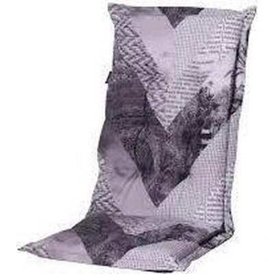 Afbeelding van Madison Tuinstoelkussen hoge rug 50x123 cm Lima grey