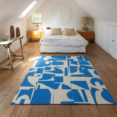 Afbeelding van Modern vloerkleed Papercut Campanula 9358 200x280cm Louis de Poortere