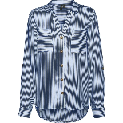 Afbeelding van VERO MODA VMBUMPY L/S SHIRT NEW WVN NOOS Dames Blouses