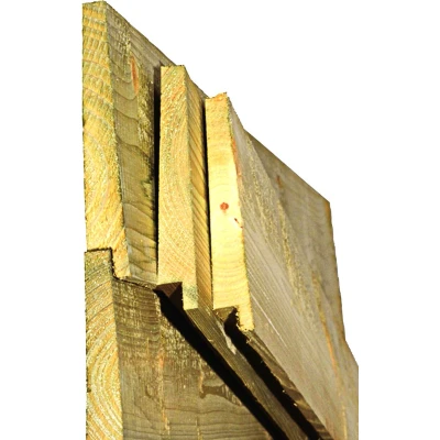 Afbeelding van Intergard Douglas Zweeds rabat potdekselplanken 300cm (10/24x195mm)