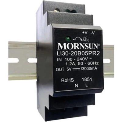 Afbeelding van Industriële voeding op DIN rail enkele uitgang 30 W 12 V 2 A