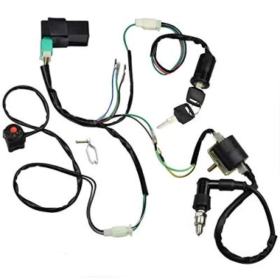 Afbeelding van Riloer Ontsteking Herbouwd Kit Kabelboom CDI Bougie voor 50cc 70cc 90cc 110cc 125cc 140cc ATV Quad Bike Buggy Go Kart