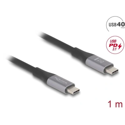Afbeelding van Delock USB 40 Gbps Kabel Type C™ Stecker zu PD 3.1 240 W