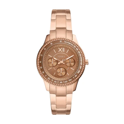 Afbeelding van Fossil ES5109 Horloge Stella Sport Multifunction staal