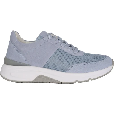 Afbeelding van Gabor rollingsoft sensitive 66.897.26 dames rollende wandelsneaker blauw maat 43 (EU) 9 (UK)