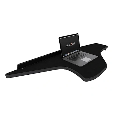 Afbeelding van F CORE Tafels op het dashboard vrachtwagen compatibel voor DAF XF NG XG XG+ 10.21 Midden ZWART