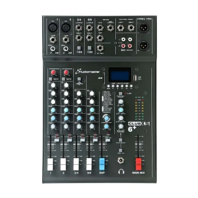 Afbeelding van Studiomaster Club XS 6+ mixer