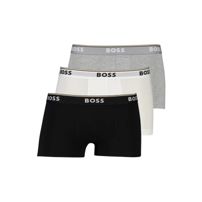 Afbeelding van BOSS Trunk Power 3 PACK Boxerbriefs, Heren, Maat: XL, Open blue