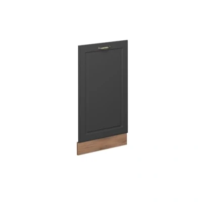 Afbeelding van Vicco Fame LineVoorpaneel vaatwasser 45 cm zonder werkblad Anthrazit Gold Landhaus