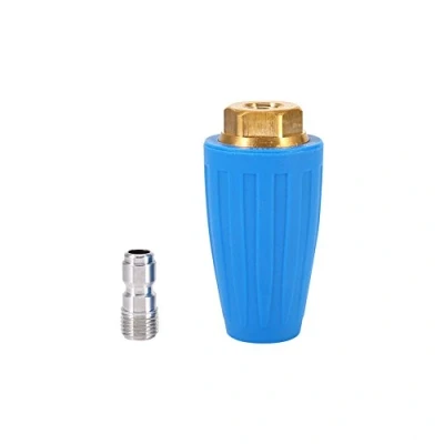 Afbeelding van 4.0GPM Turbo Rotary Nozzle, Hogedrukreiniger 1/4 &quot;12mm Fast Quick Connect 3600Psi Vuilwasser Lance Roterende Nozzle Power Auto Reiniging Accessoires