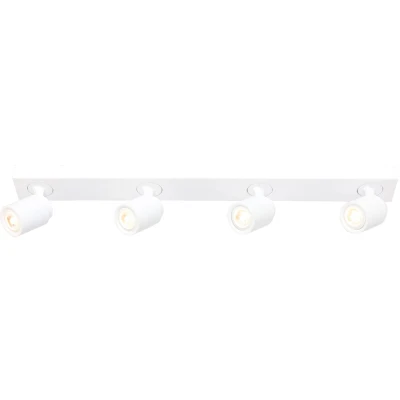 Afbeelding van Freelight Spot Razza 4 lichts L 76 cm GU10 wit