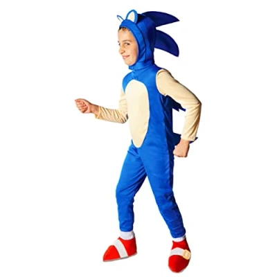 Afbeelding van Ciao Compatible Kostuum Sonic the Hedgehog (120 cm) (11178.3)