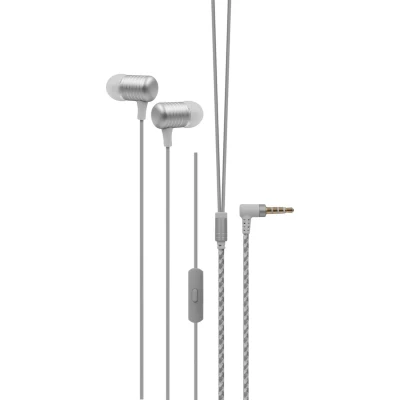 Afbeelding van Bioxar L100 Zilver stéreo in ear oortelefoon voor mobiele telefoons