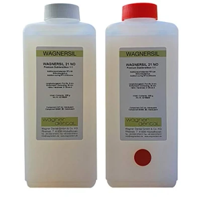 Afbeelding van WAGNERSIL 21 No doorschijnende premium siliconenrubber dubbelleersilicone (zacht) 2 kg