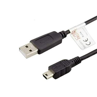 Afbeelding van caseroxx USB kabel, Datakabels voor Ravensburger TipToi, kabel synchronisatie van gegevensoverdracht in zwart