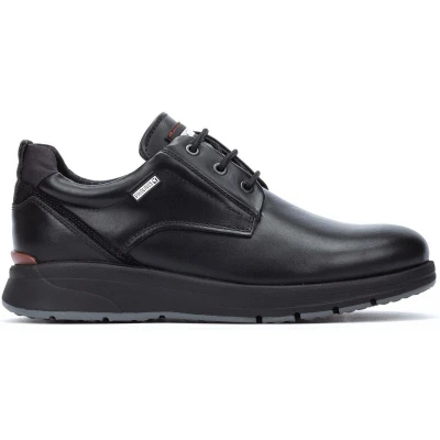 Afbeelding van Pikolinos Cordoba heren sneaker zwart maat 46 (EU) 12 (UK)