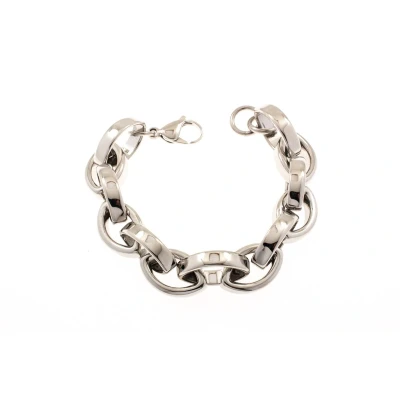 Afbeelding van Edelstaal RVS armband dik model ISABEL