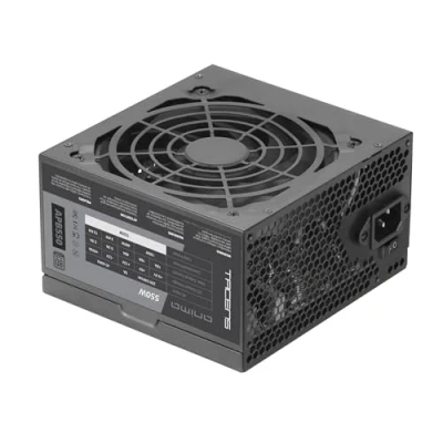 Afbeelding van Tacens Anima APB550, PC ATX 550W Voeding, 80Plus Bronze, 85% SMD Technologie, Ultrastille 12cm Ventilator, Zwart