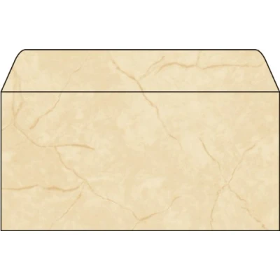 Afbeelding van SIGEL DU185 enveloppen graniet beige, DIN lang, 50 stuks, rubber