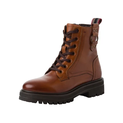 Afbeelding van s.Oliver Stiefelette Snowboots, Dames, Maat: 36, Cognac Leer