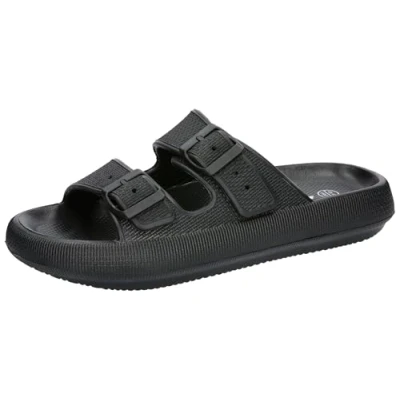 Afbeelding van Lico Uniseks Hawaï badslippers, zwart, 37 EU