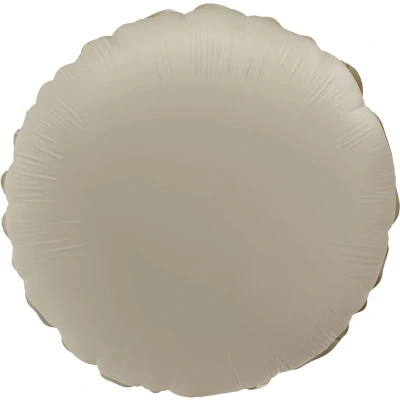 Afbeelding van Folat Folieballon Rond Creamy Latte 45 cm