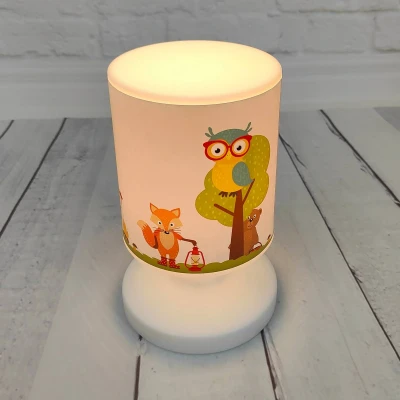Afbeelding van niermann led tafellamp Akku Tischleuchte Waldtiere 1 x 1,5w (1 stuk)