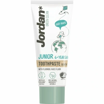 Afbeelding van 4x Jordan Tandpasta Green Clean Junior 6+ 50 ml