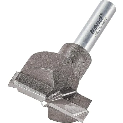 Afbeelding van Trend 105/35X8MMTC Router Machine BIT 35MM Dia Scharnier, Zilver