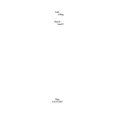 Afbeelding van boek. &#039;n Blog, deel II, band 5 (Paperback)