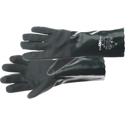 Afbeelding van Cerva NYROCA MAXIM DOTS handschoen 01080070 12 stuks Grijs