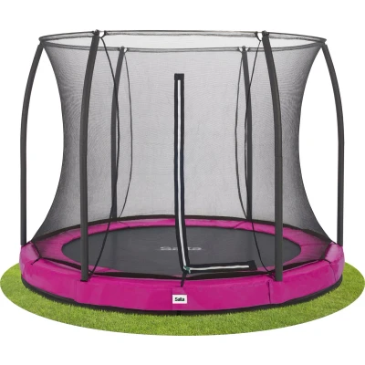 Afbeelding van Trampoline Salta Comfort Edition Ground Pink 305 + Safety Net