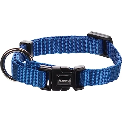 Afbeelding van Hond Halsband Ziggi Blauw XXS 15 25cm 10mm