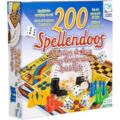 Afbeelding van Clown Games Spellendoos 200 delig 1 stuk