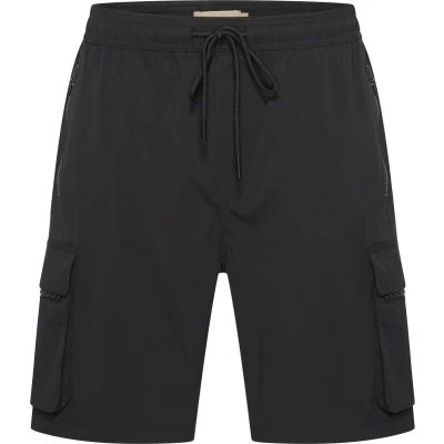 Afbeelding van Mario Russo Cargo Short Zeno Korte broek heren met zakken broeken Shorts Wandelbroek Werkbroek Zwart