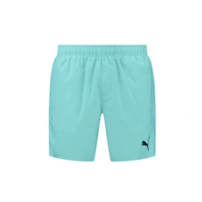 Afbeelding van PUMA Men&#039;s Mid Board Shorts, Electric Mint, S, S