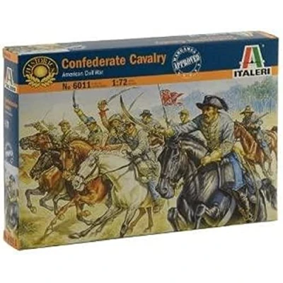 Afbeelding van Italeri Confederate Cavalry 1:72 (Ita6011s) modelbouwsets, hobbybouwspeelgoed voor kinderen, modelverf en accessoires