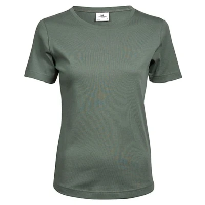 Afbeelding van Ladies Interlock T Shirt Leaf Green S Tee Jays