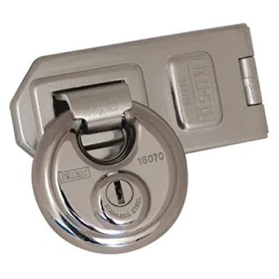 Afbeelding van Kasp K16070D260 Hangslot Verschillend sluitend Zilver Sleutelslot