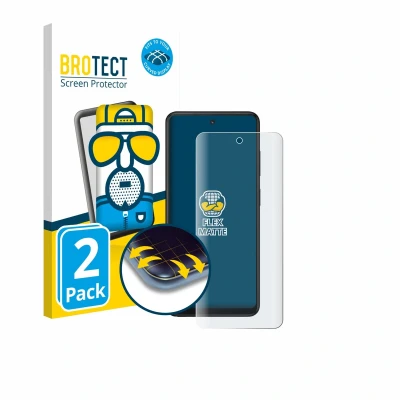 Afbeelding van BROTECT Full Cover Antireflecterende Screen Protector voor Xplora HMD Fusion X1 (2 Stuks) Schermbeschermer, Protector, Mat