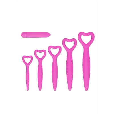 Afbeelding van Siliconen Vaginale Dilator Set Roze