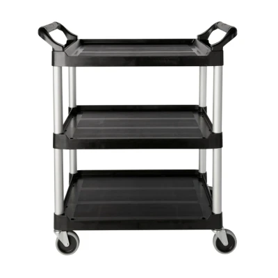Afbeelding van Rubbermaid compacte trolley zwart