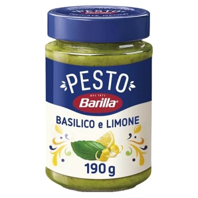 Afbeelding van Barilla Pesto Basilico e Limone 12 x 190 g (verpakking van 12)